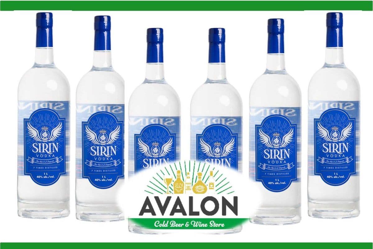 SIRIN VODKA 375ml (1 x 375ml)