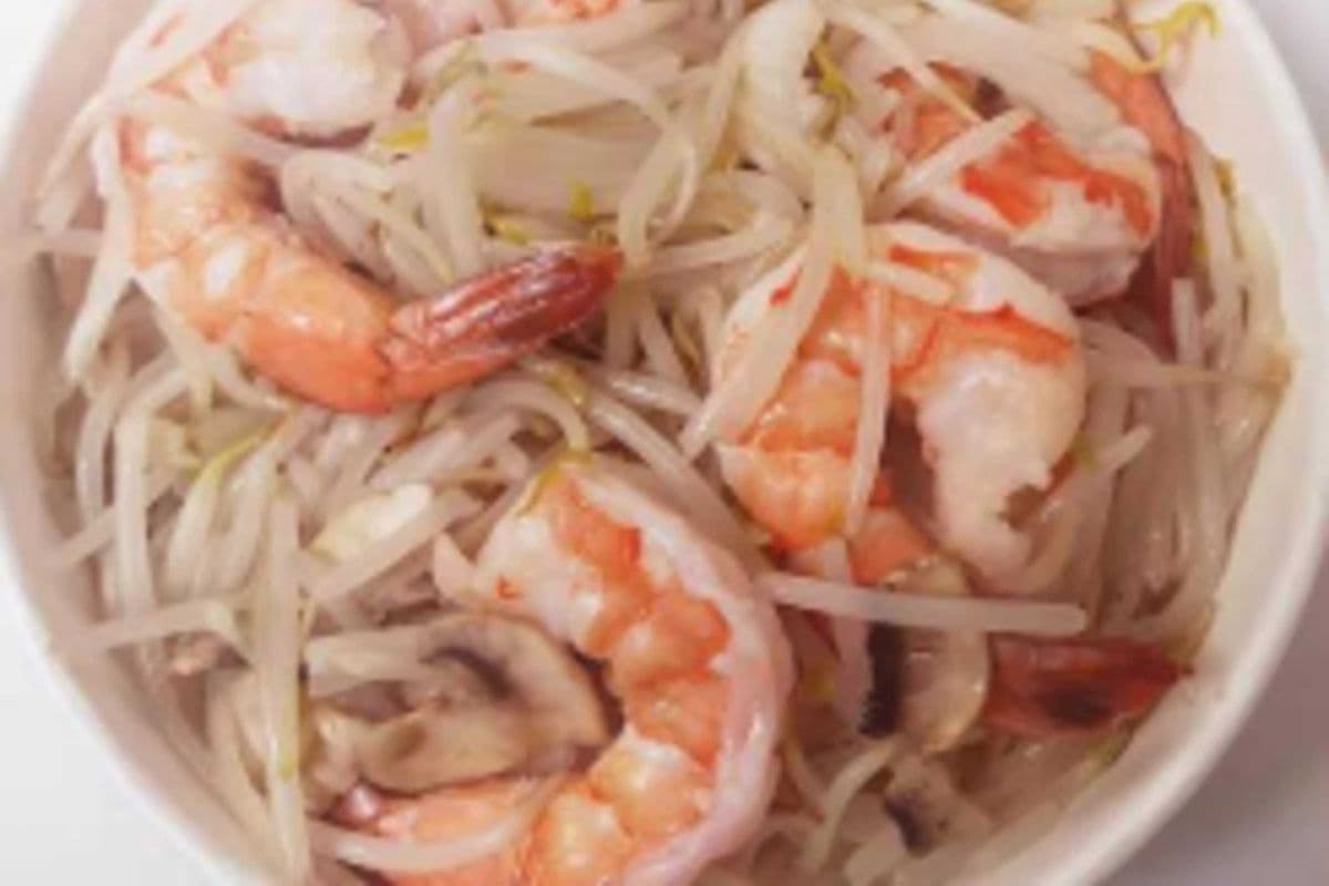 Shrimp Chow Suey 虾炒豆芽