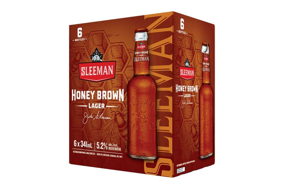 Sleeman Honey Brown (6 Bottles) (6 x 341ML)