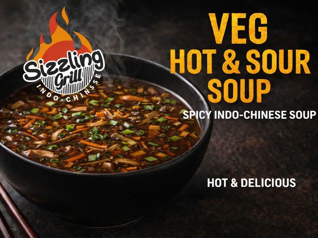 Veg Hot and Sour Soup Small
