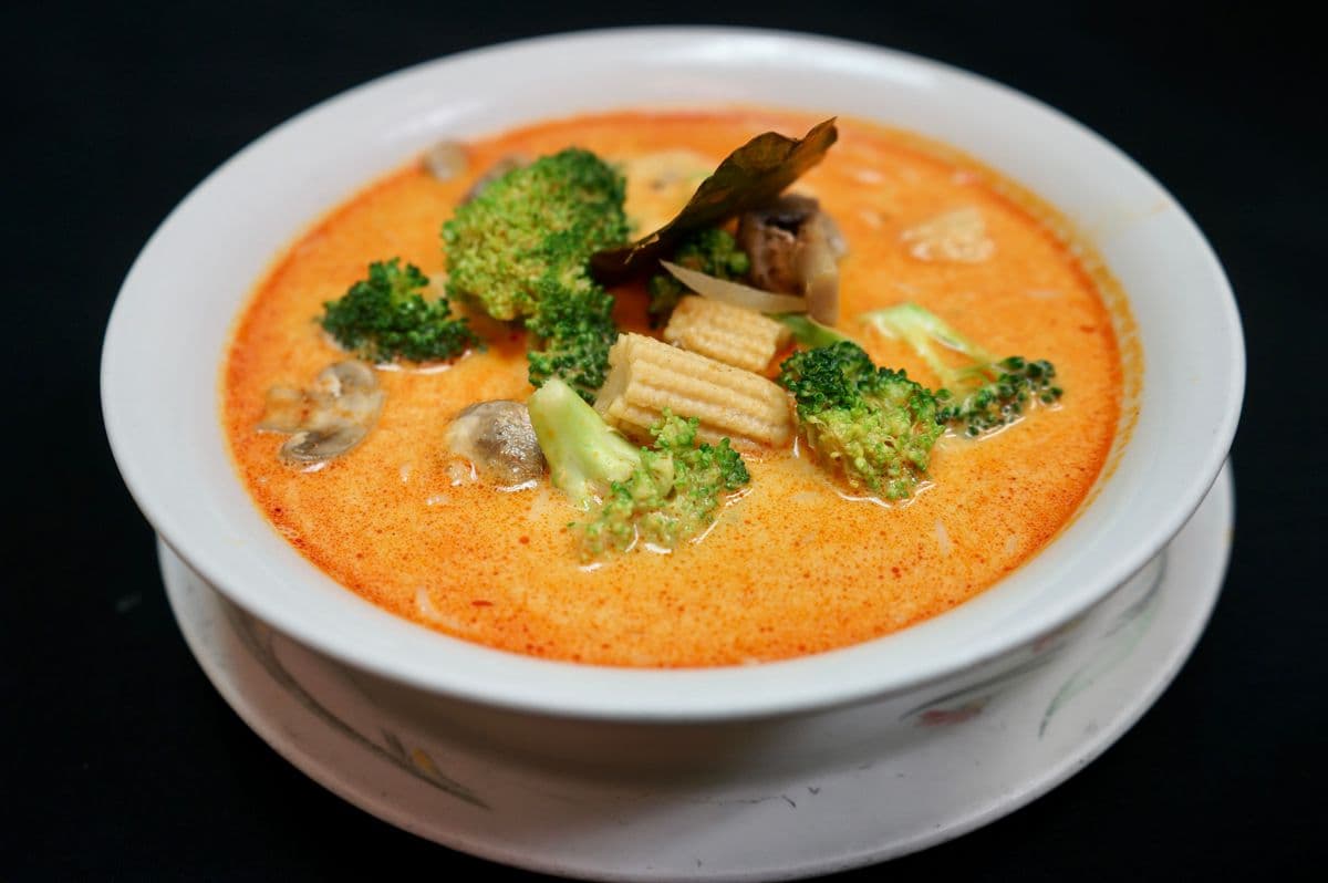 10. Thai Vegetables Coconut Soup