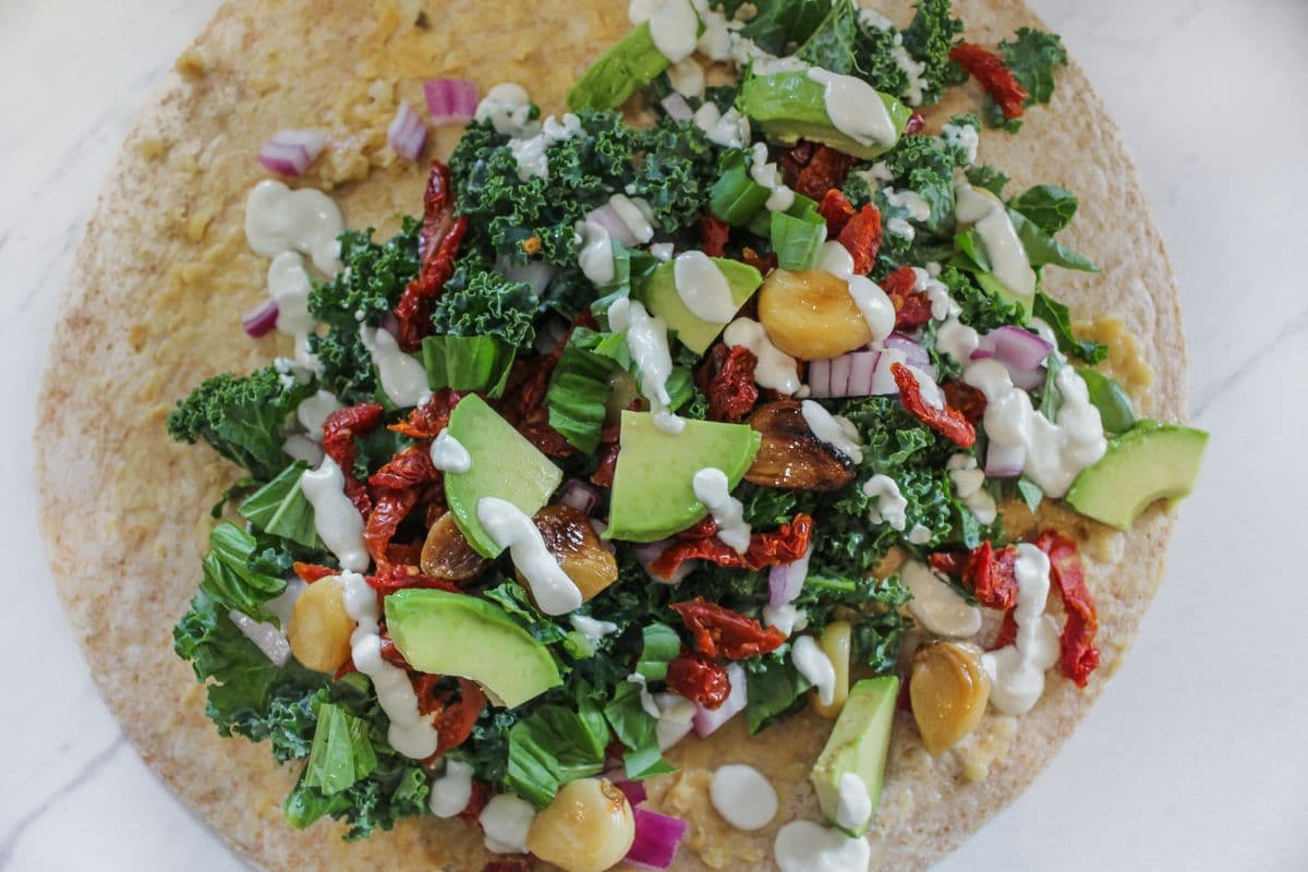 Kitsilano Kale Caesar Wrap