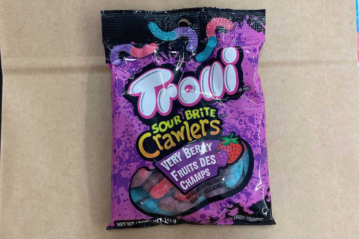 Trolli Sour Brite Crawlers - Very Berry (142g bag)