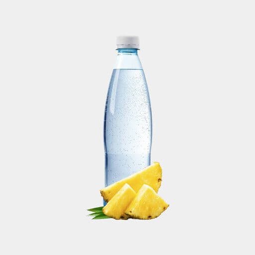 Eau pétillante ananas