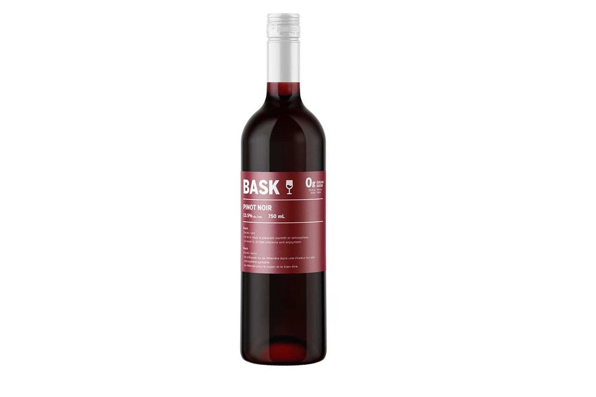 Bask - Pinot Noir Low Calorie - Britsh Columbia (1 x 750ml)