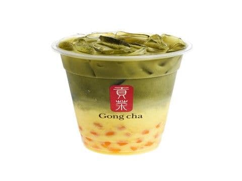 Matcha Mango W/Mango White Pearls