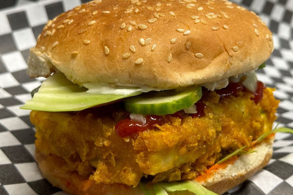Crispy Paneer Burger