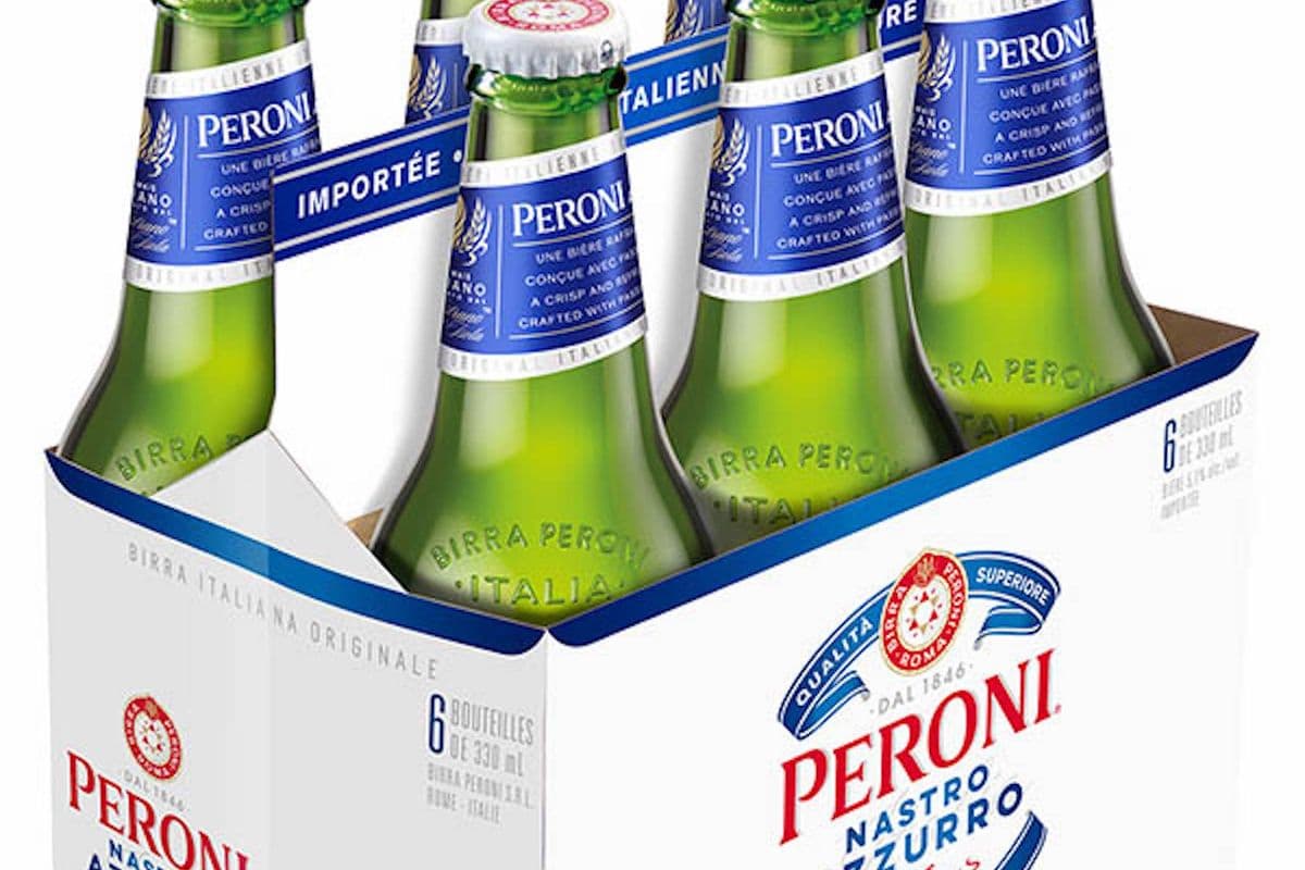 PERONI 6 X 330ML BOTTLES (6 x 330ML)