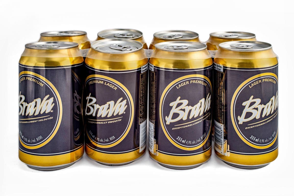 BRAVA 8 CANS (1 x 8 x 355 ml Cans)