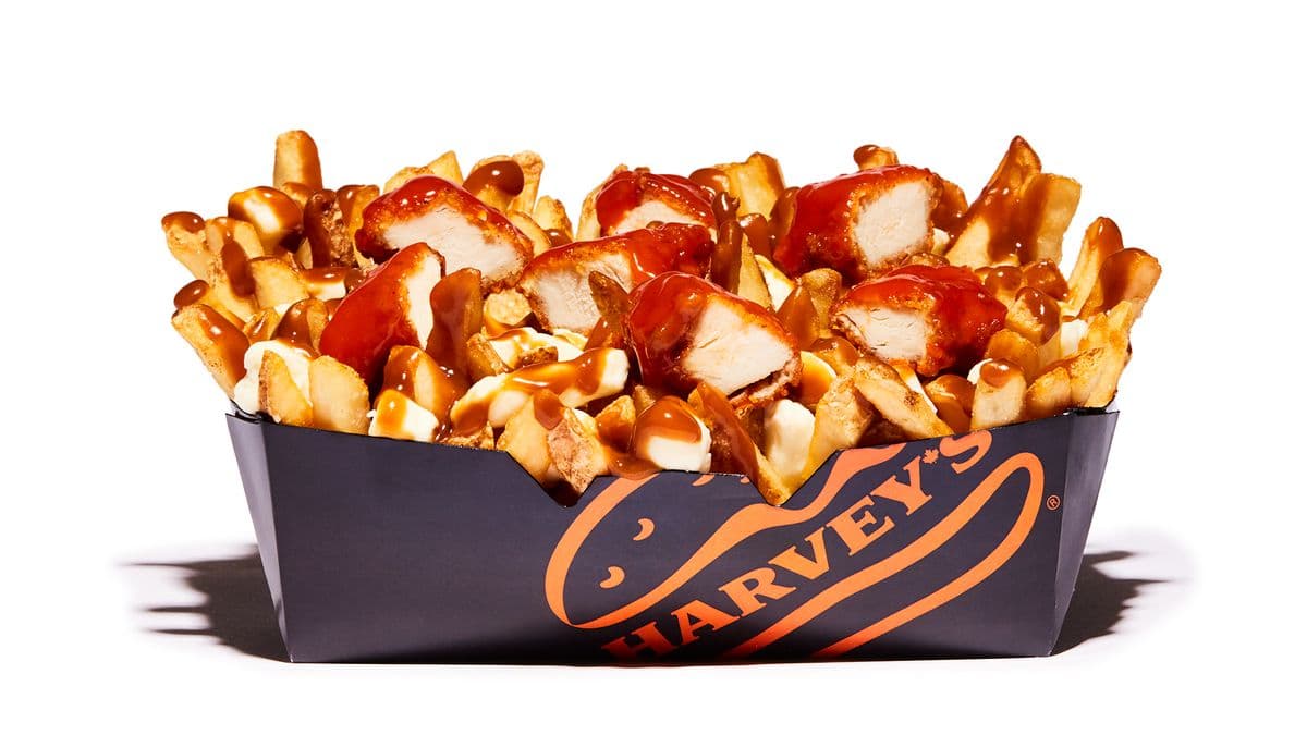 Poutine Poulet Buffalo, grand format