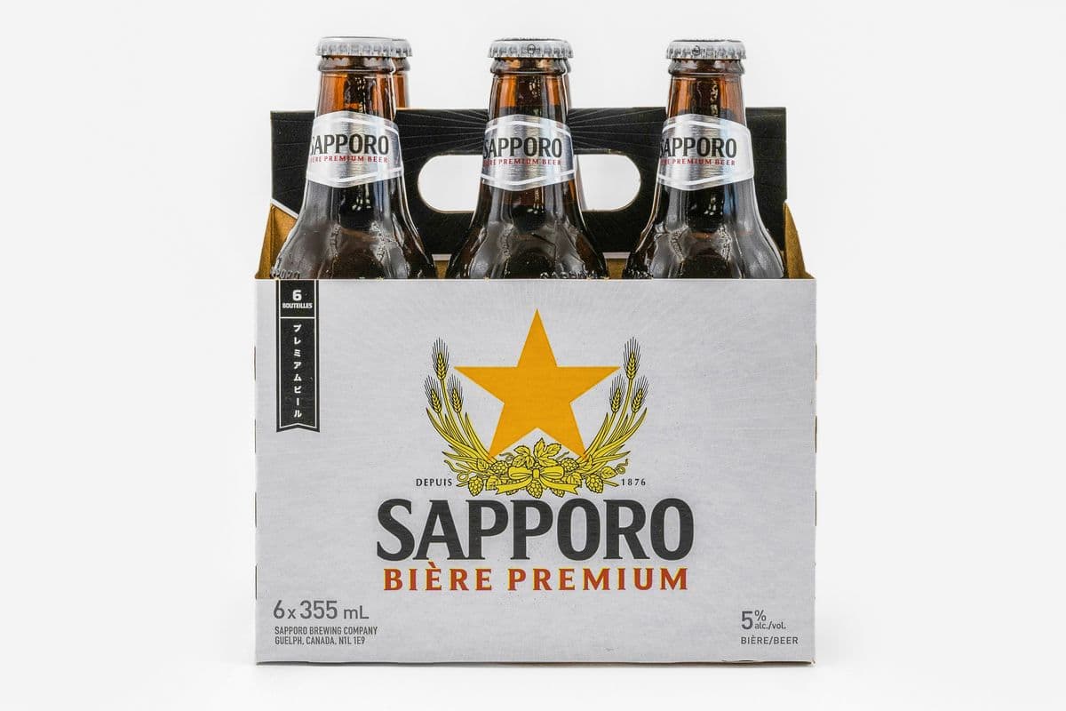 Sapporo (6 bottles) (1 x Pack)