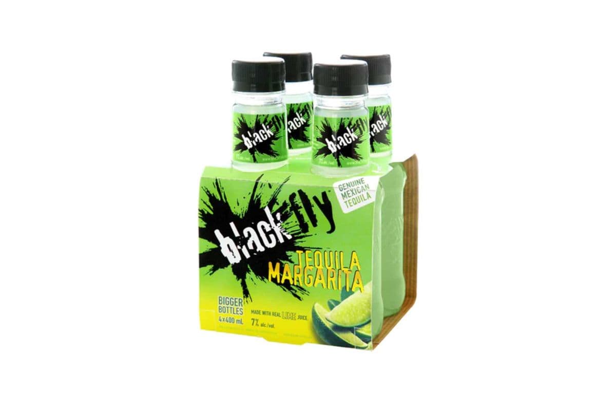 BLACK FLY TEQUILA MARGARITA 4PK (4 x 400ML)
