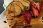 Deep Fried Cheesecake and Ice Cream