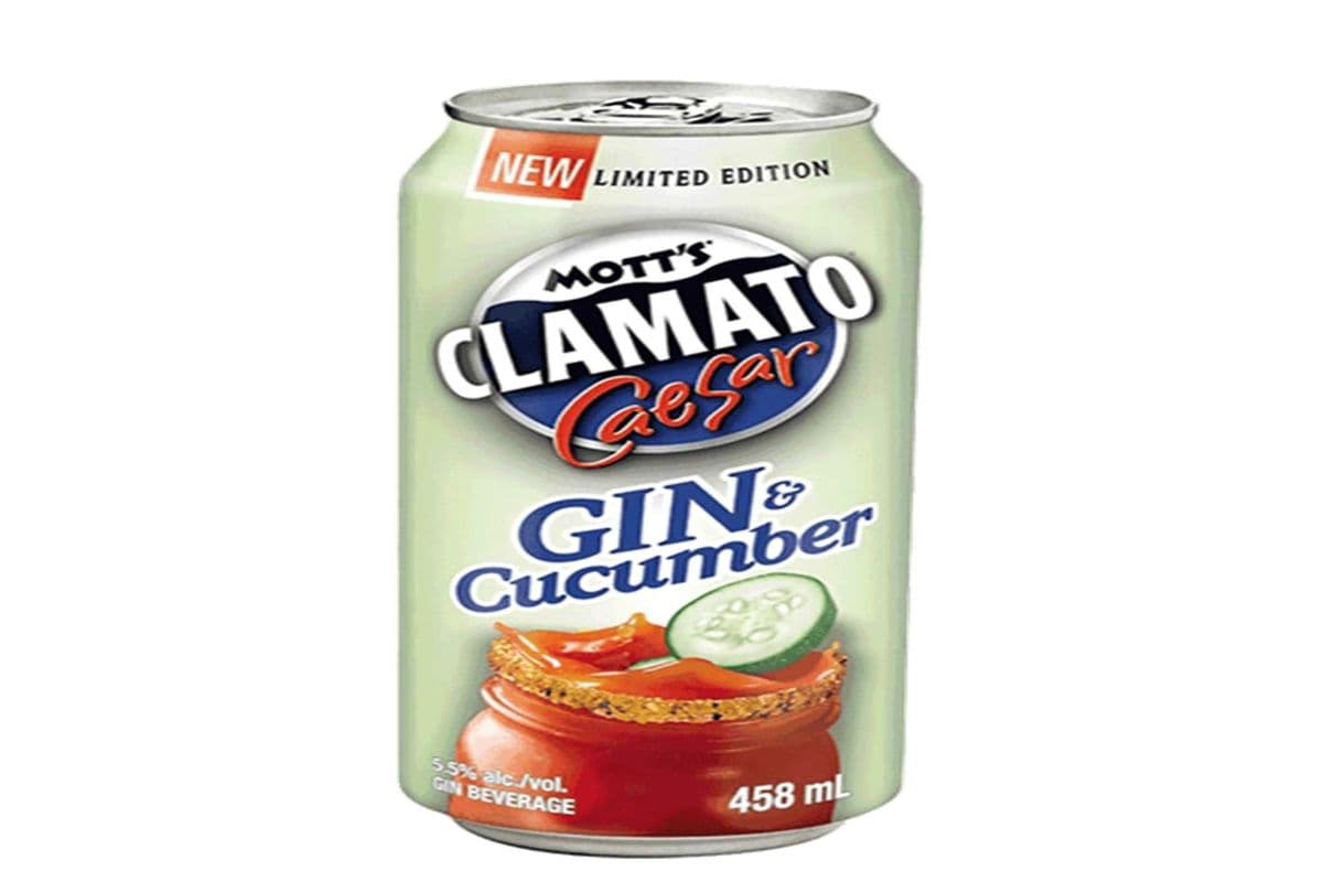 Clamato Gin and Cucumber (1 x 458 ML)