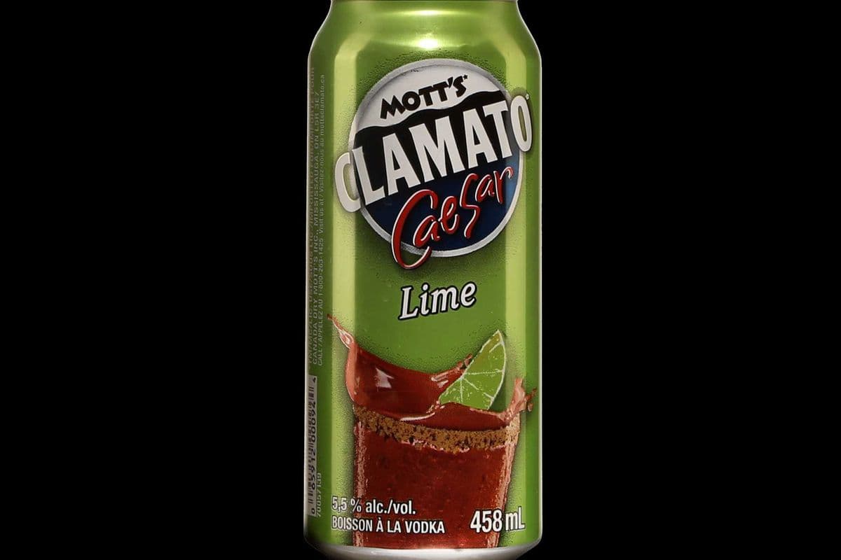 MOTT'S CLAMATO CAESAR LIME (1 x 458ML CAN) (1 x 458ML)