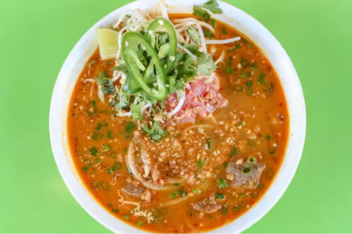 61. Spicy Beef Satay Pho
