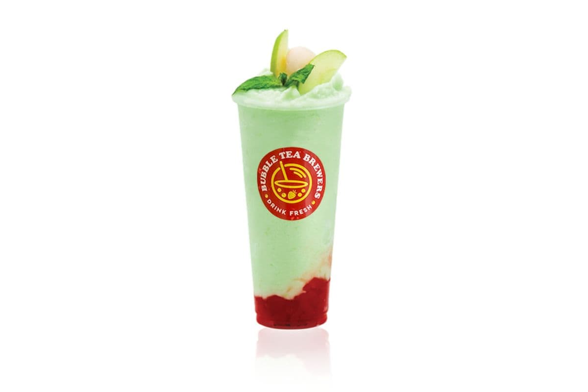 Green Apple and Lychee Smoothie