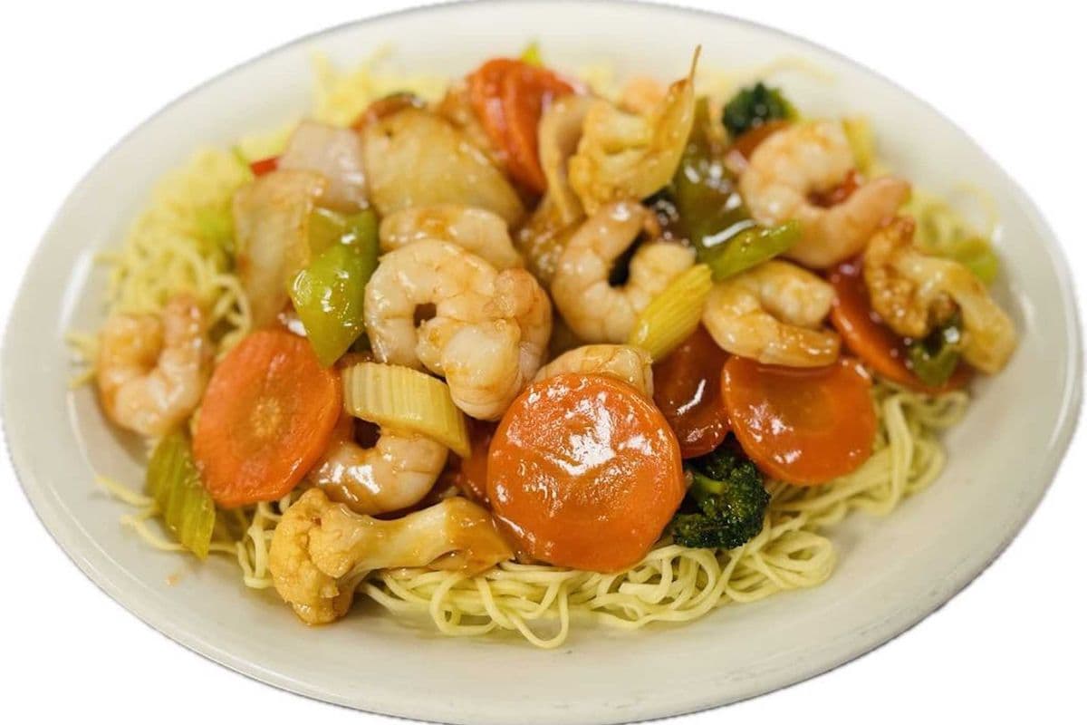 49. Prawn Chow Mein