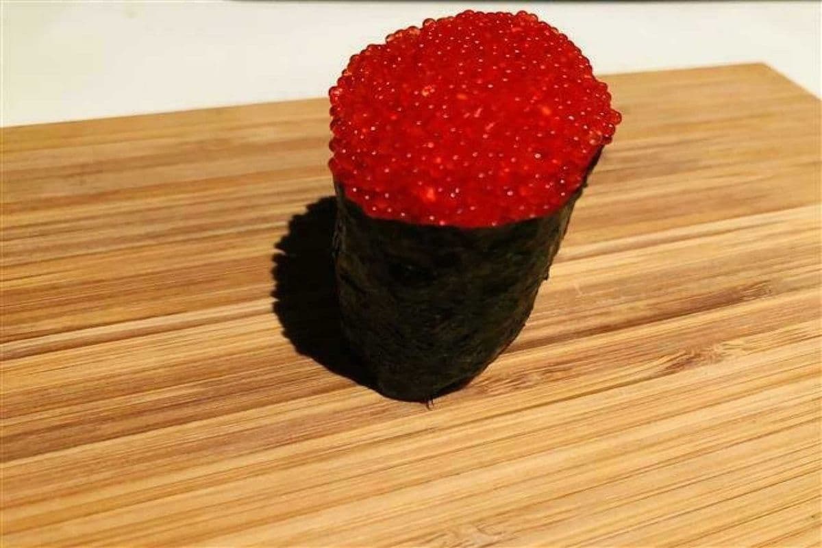Tobiko Nigiri Sushi