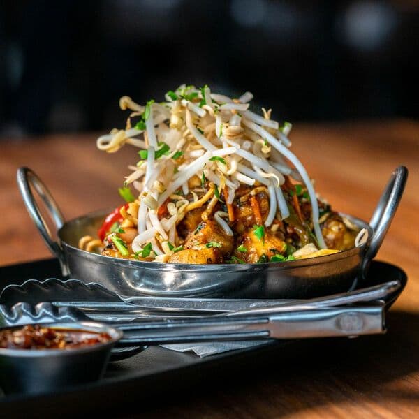 KUNG PAO TOFU LETTUCE WRAPS