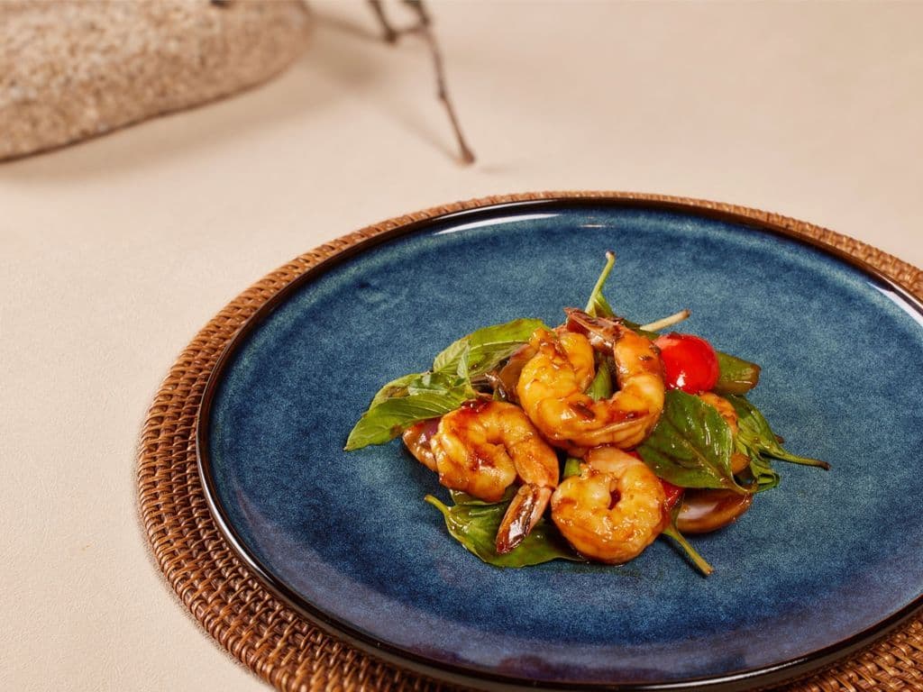 Thai Basil Shrimp
