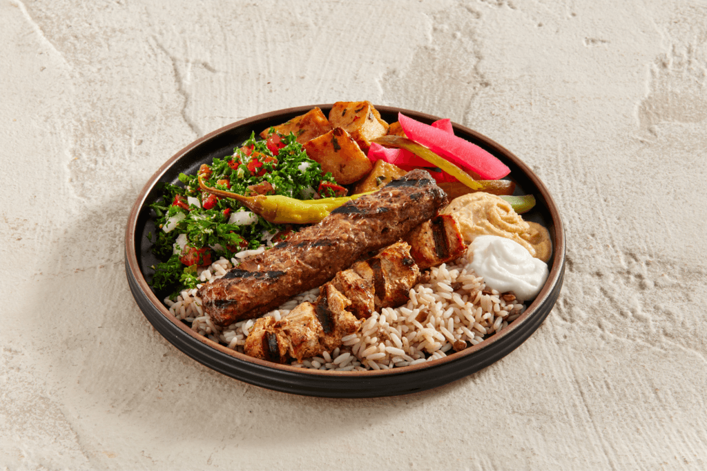 Mixed Skewer Plate / Assiette de brochettes mixtes