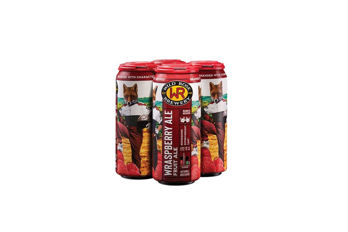 Wild Rose Wraspberry (4 x 473 ml Cans)