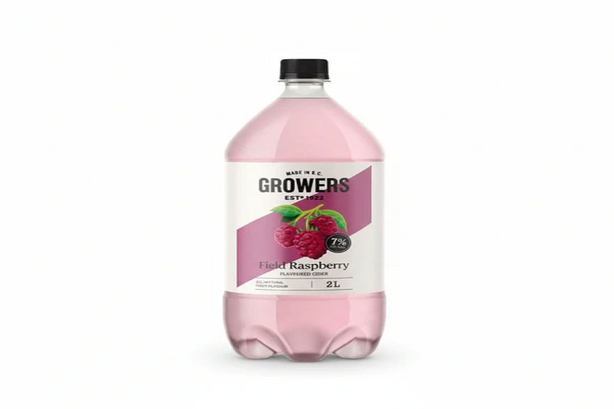 GROWER'S FIELD RASPBERRY (2 L) 5.0% ABV (1 x 2 L)
