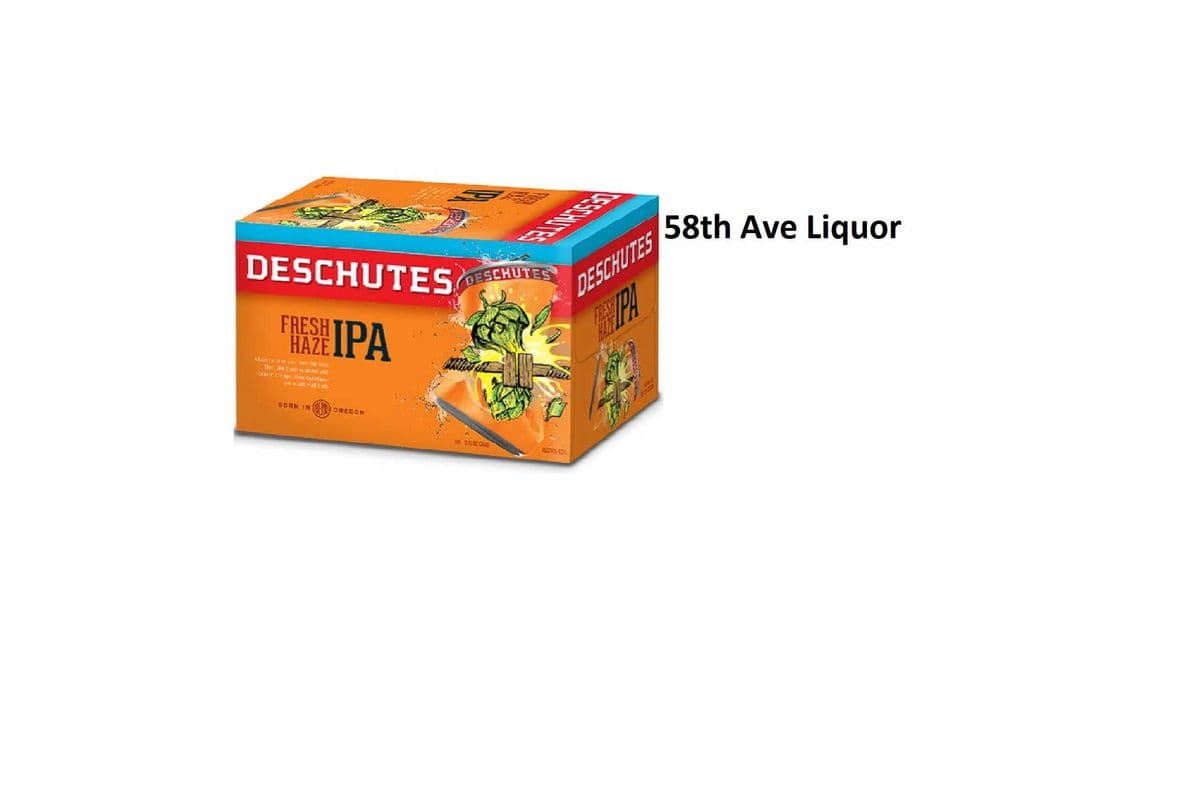DESCHUTES FRESH HAZE 6 CANS (1 x 6x355ML)