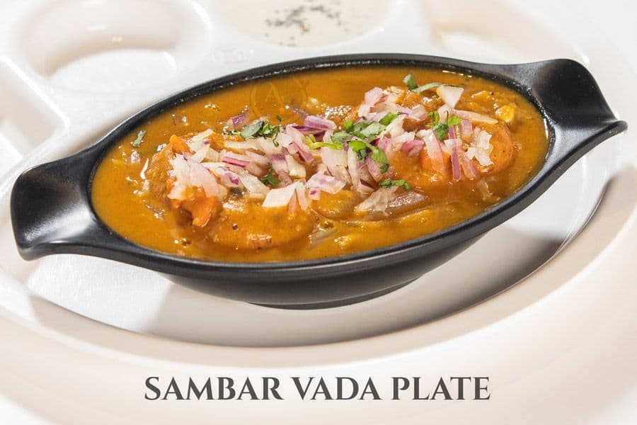 Sambar Vada Plate