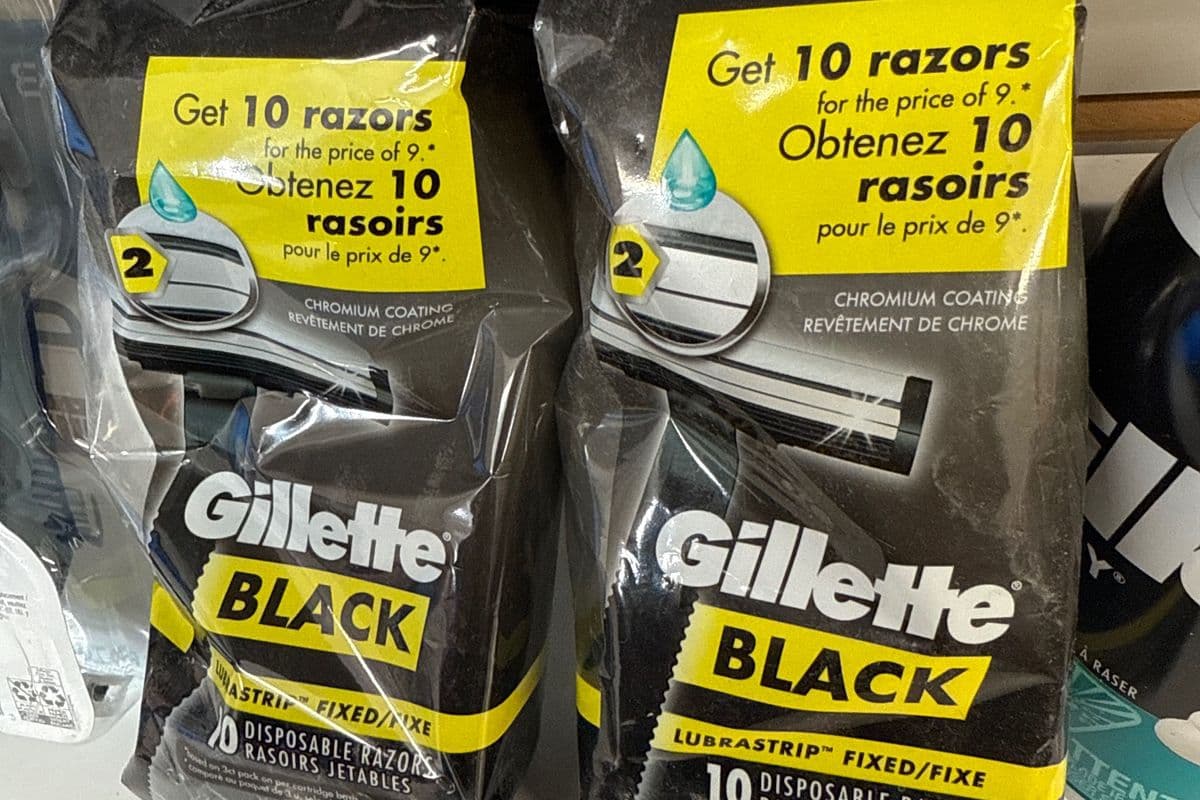 Gillette razor Pack of 10
