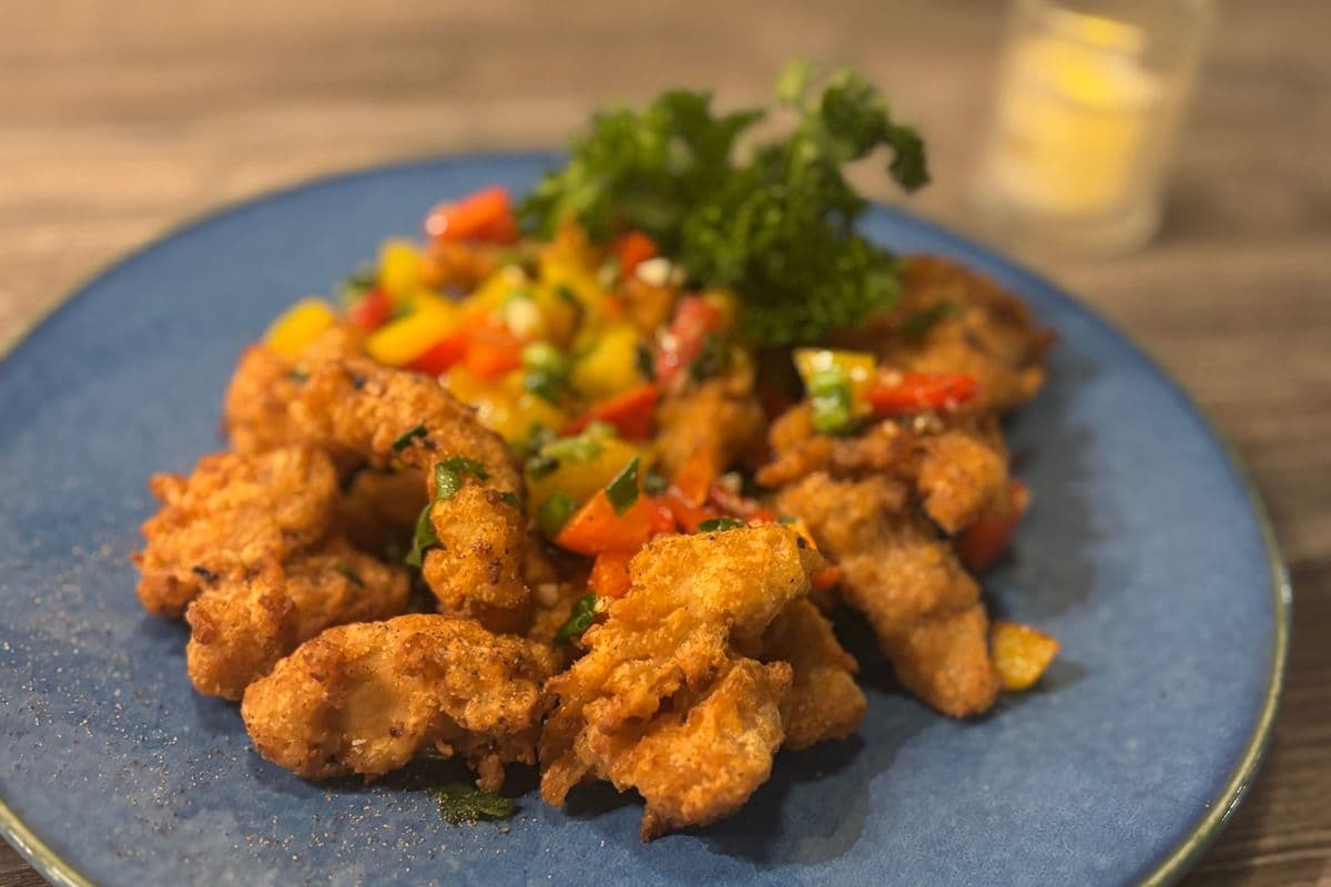SF 2.Crispy Chicken Salt&Pepper Stir Fry