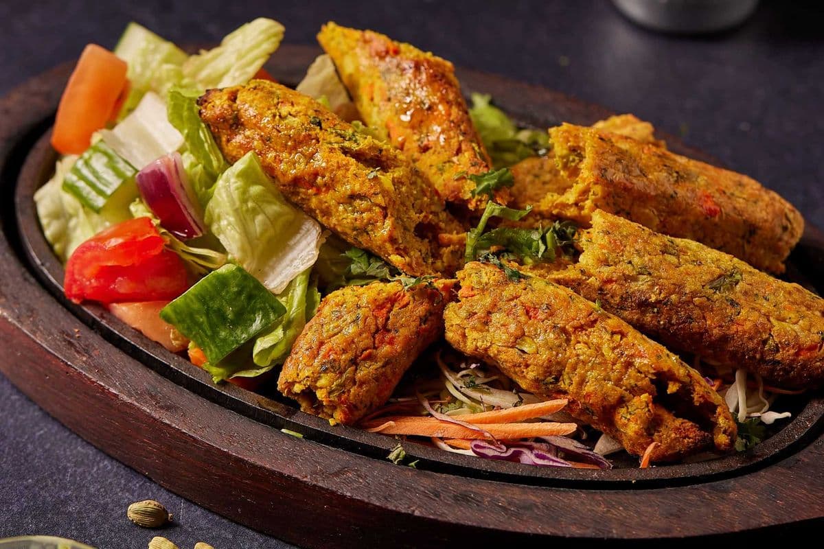 Veggie Seekh Kebab