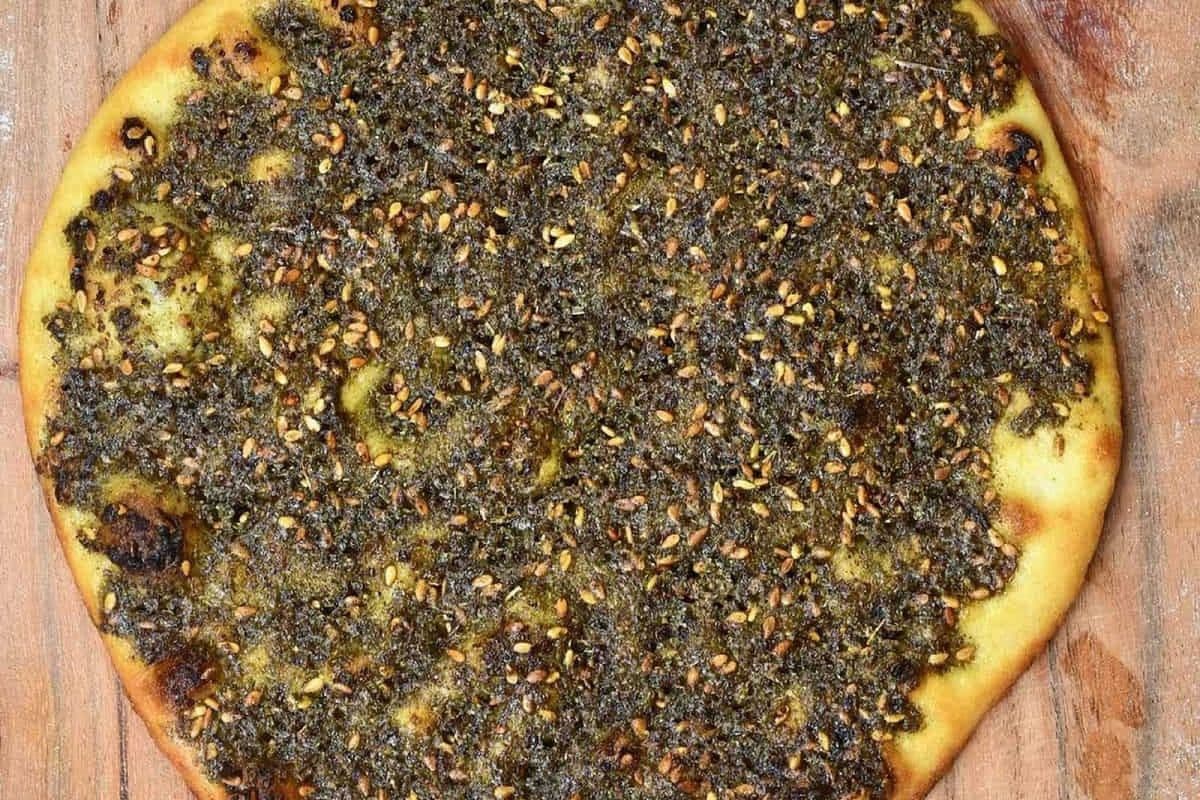 Grilled Lebanese Arayes Zataar
