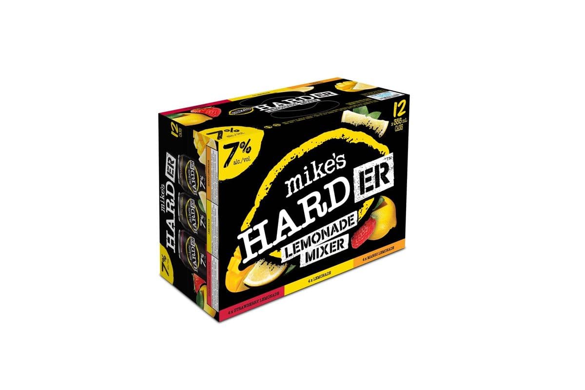 Mike's Harder Lemonade Mix Pack (12 x 355mL Cans )