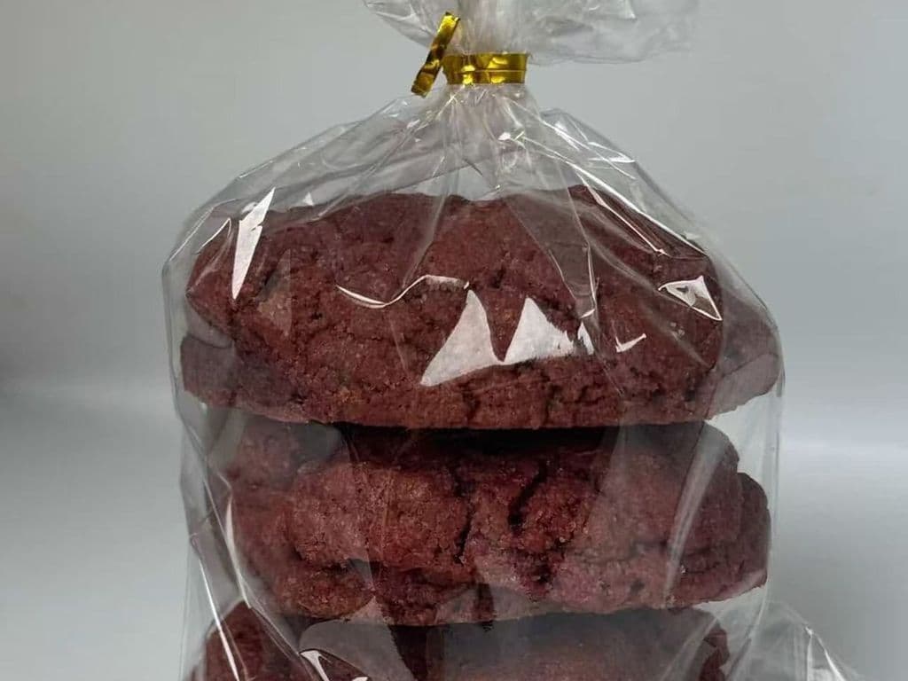 Locally made fresh cookies red velvet 3pc