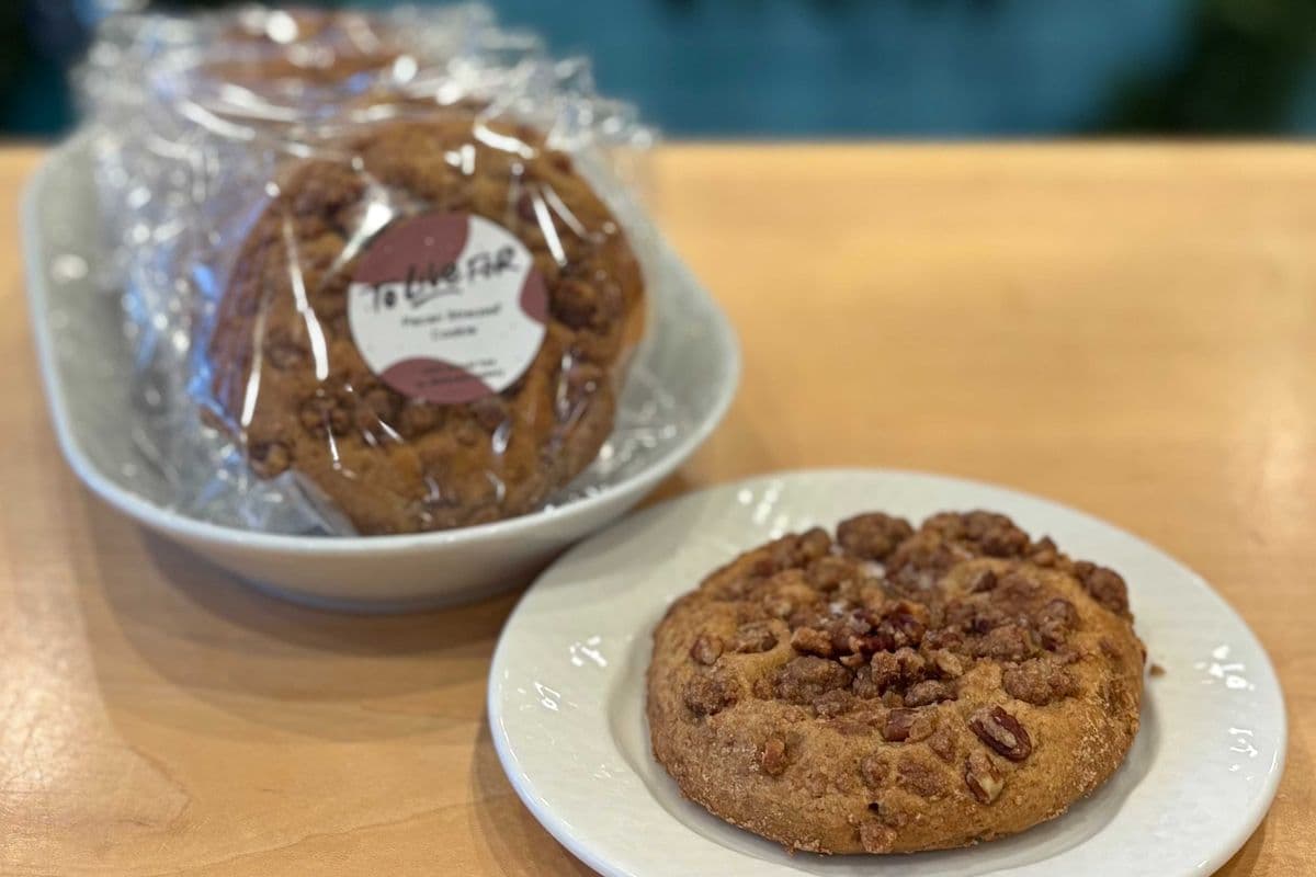 To Live For Pecan Streusel Cookie