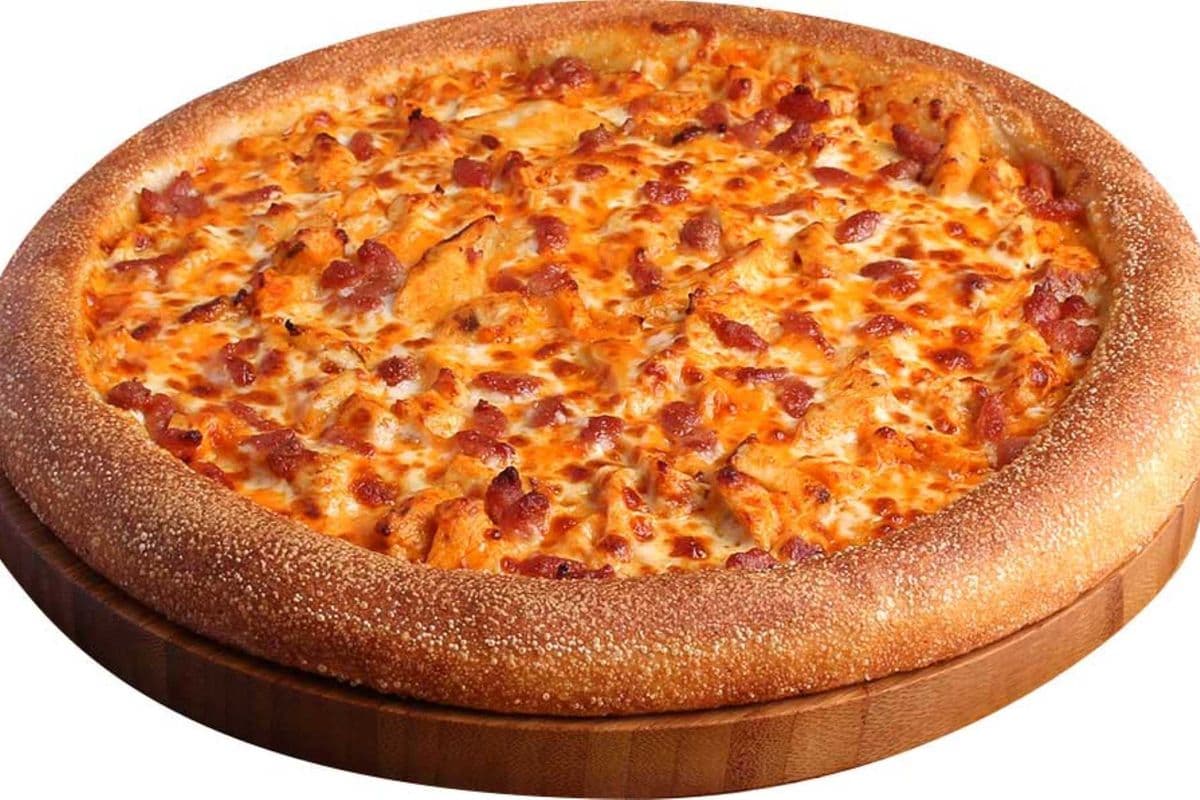 8" Buffalo Chicken Supreme (First Pizza)