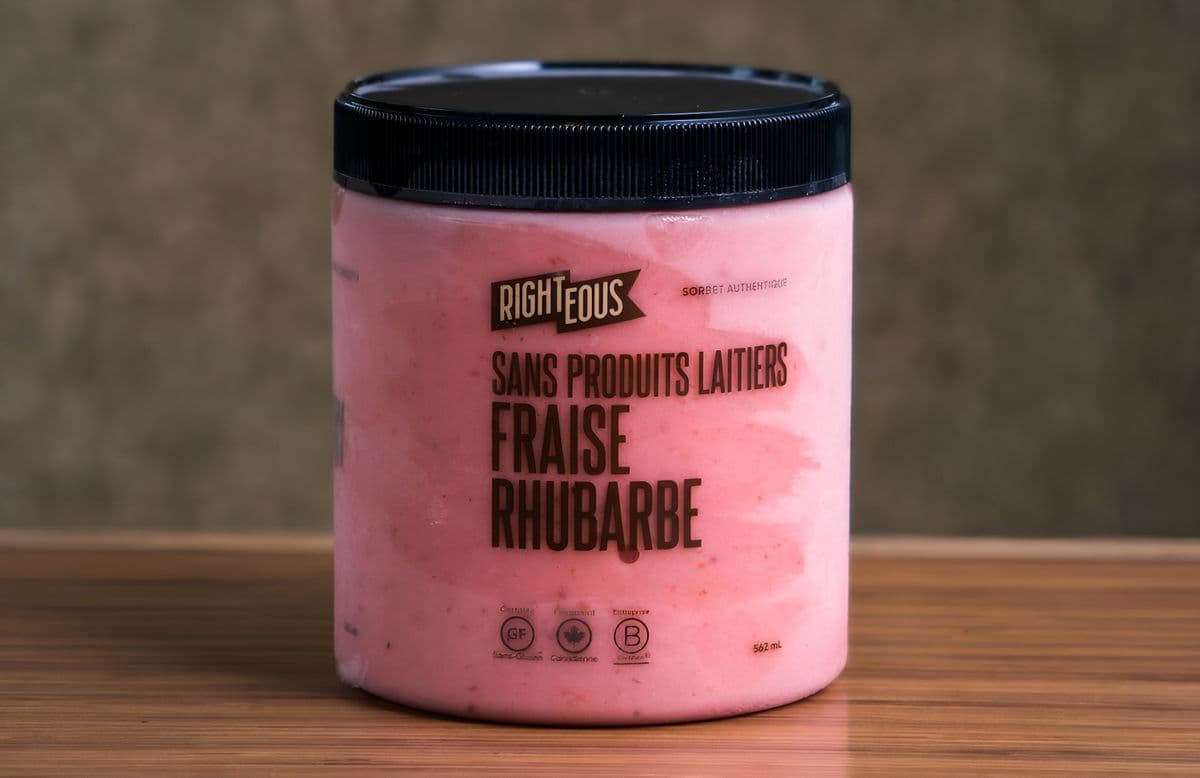 Righteous Strawberry Rhubarb Dairy Free (V)