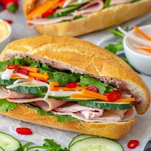 Traditional Cold Cuts Banh Mi