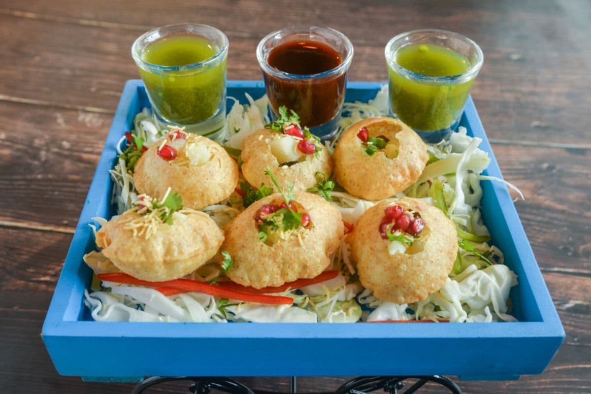 91. Pani Puri (6 pcs)
