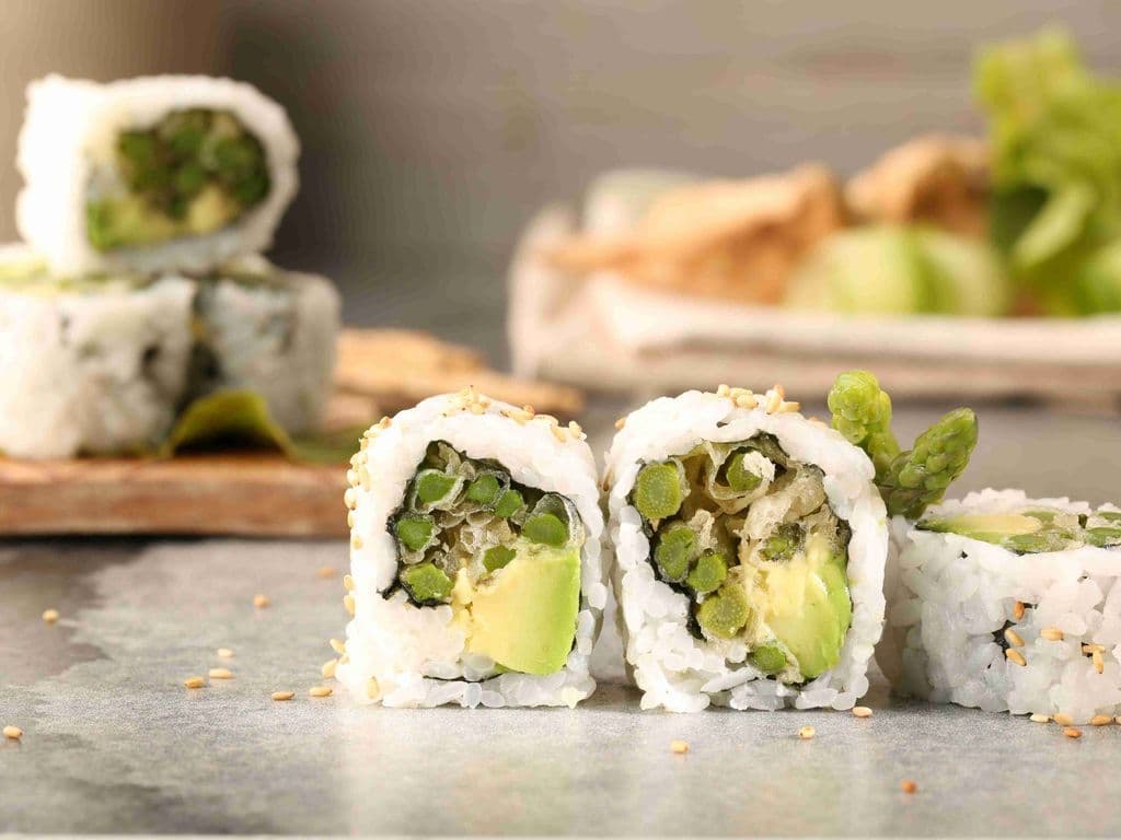 Fried Asparagus Roll [6pc]