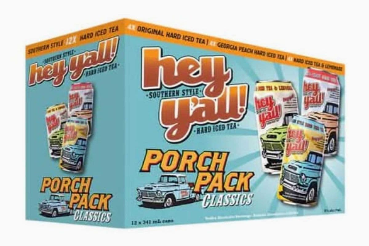 HEY Y'ALL PORCH PACK CLASSICS MIX (12 x 341ML)