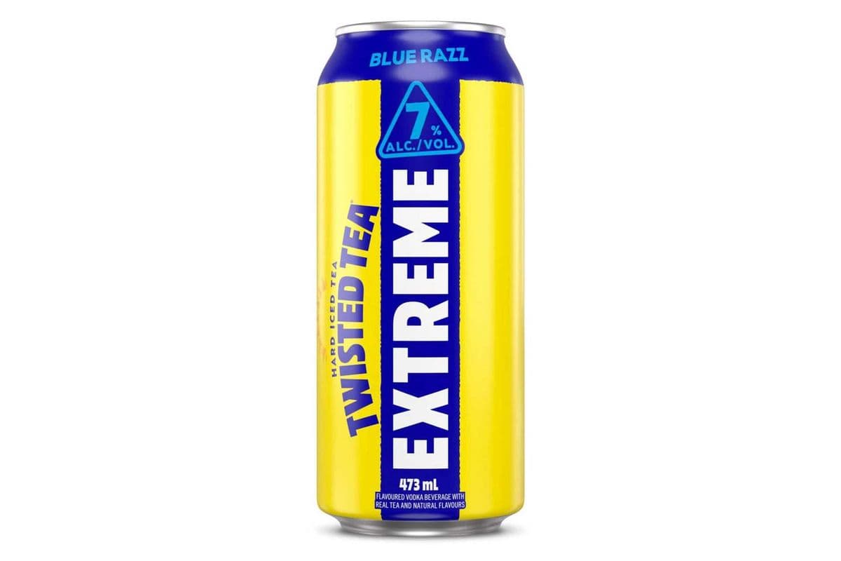 Twisted Tea Extreme Blue Razz 473ml (1 x 473ml)
