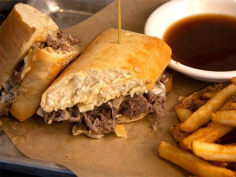 Provolone Beef Dip