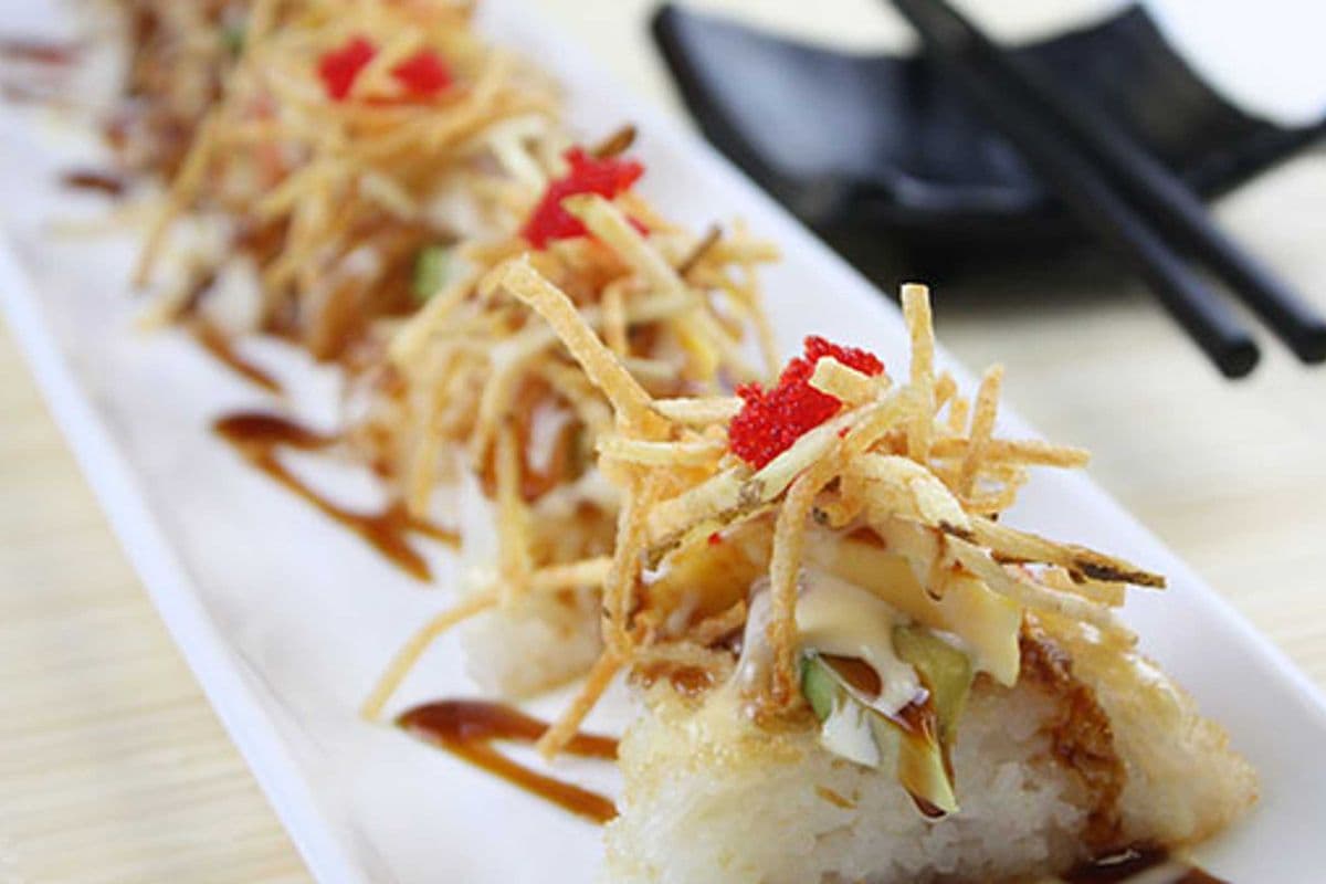 Sushi Pizza Bites (6 pcs)