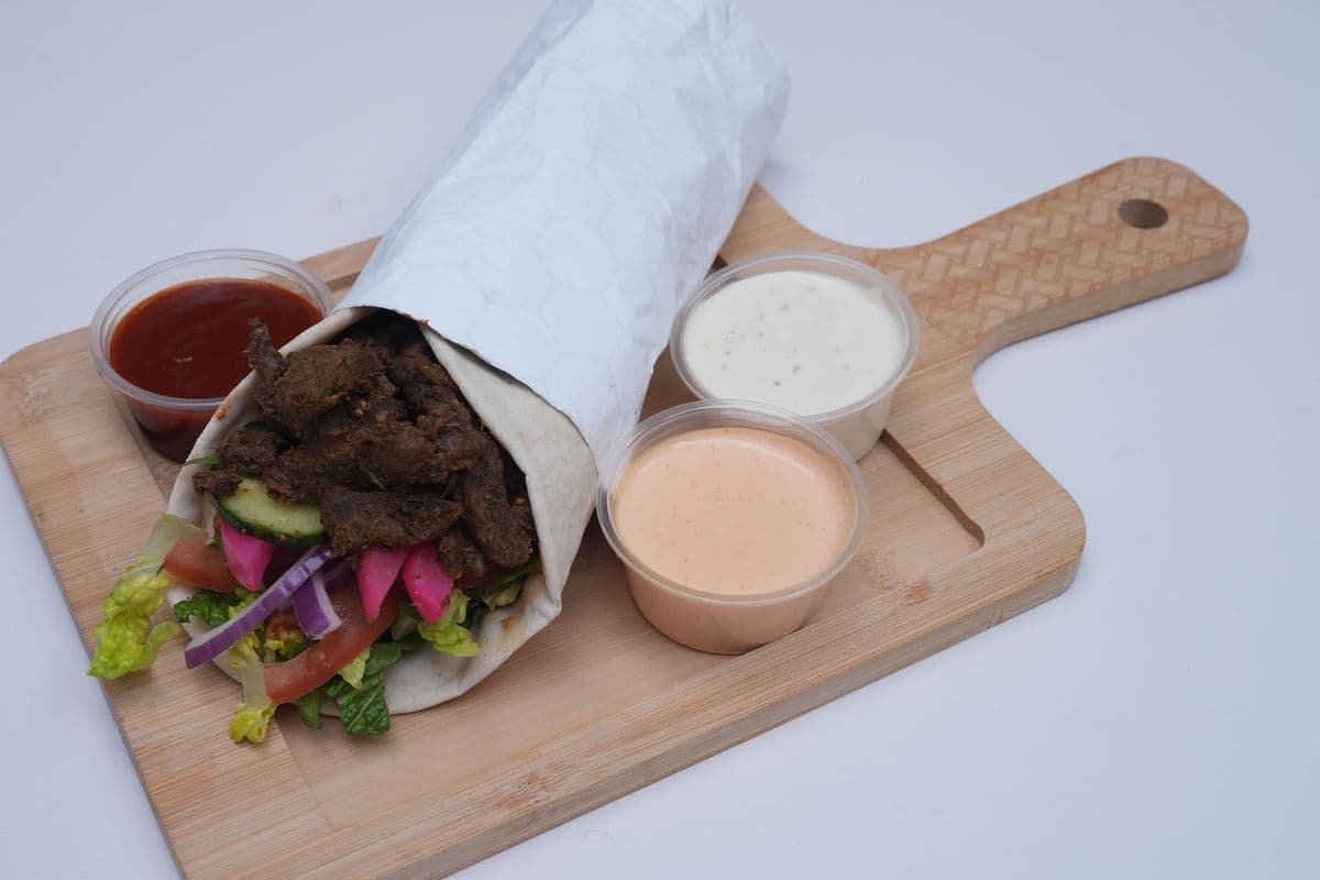 Beef Shawarma Wrap