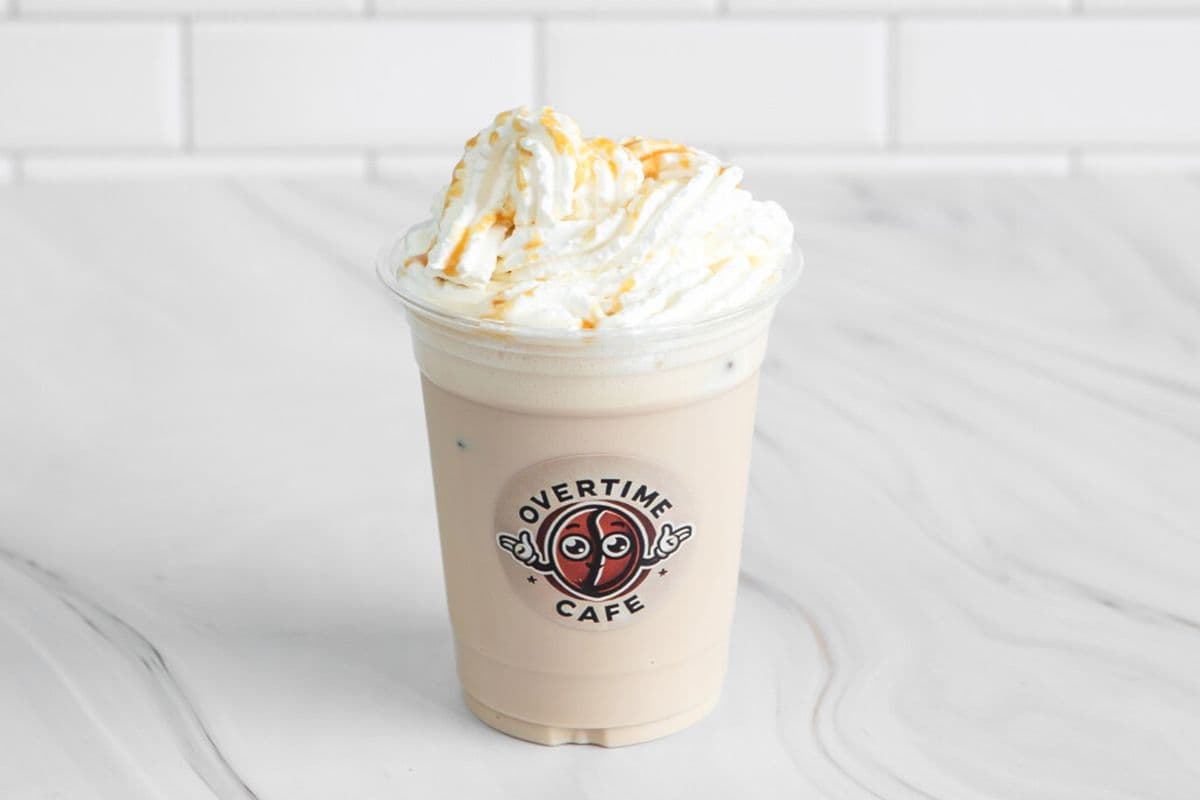 Caramel Iced Latte (16oz)