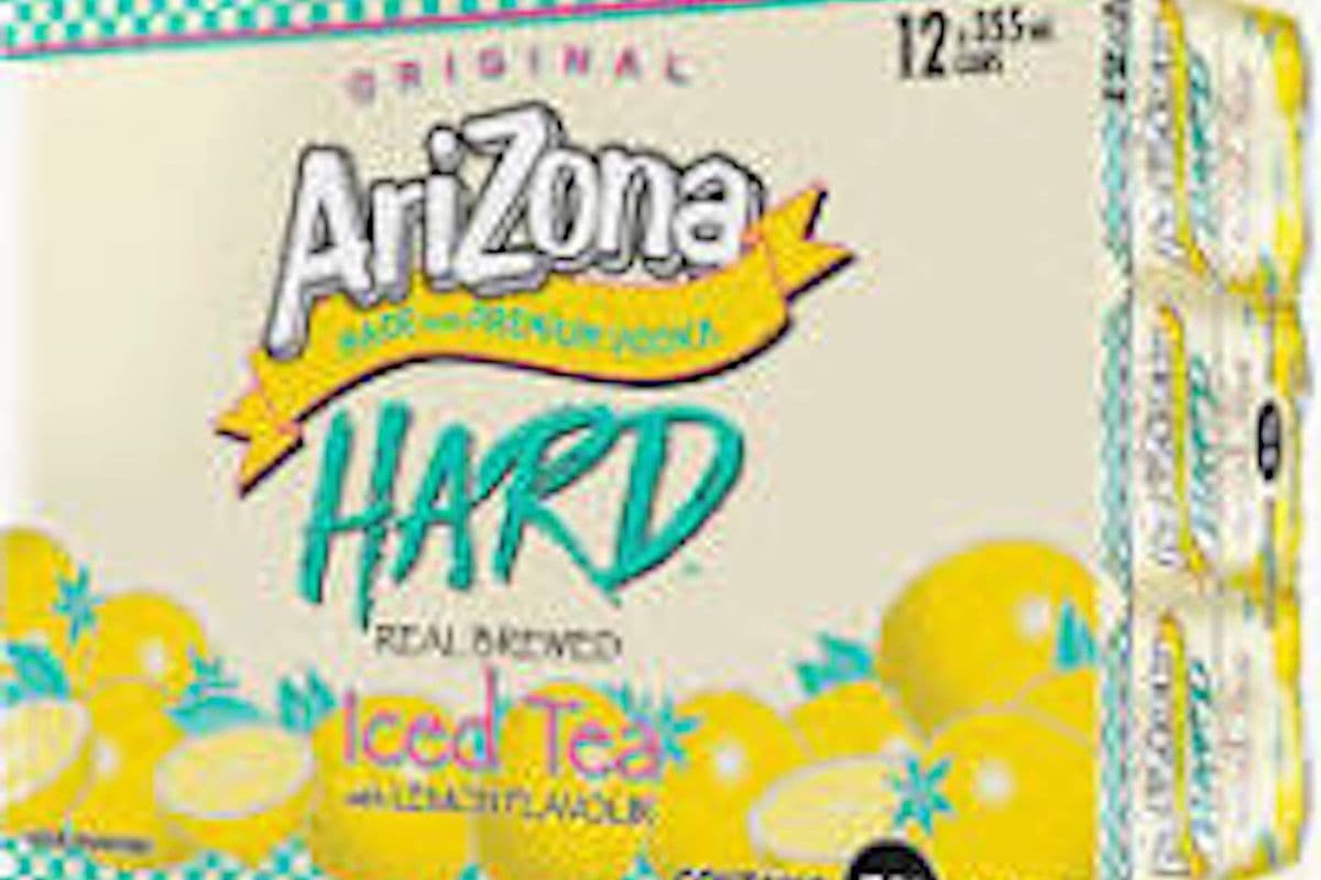 Arizona Hard Iced Tea Lemon 12 Cans (12 x 355ML)