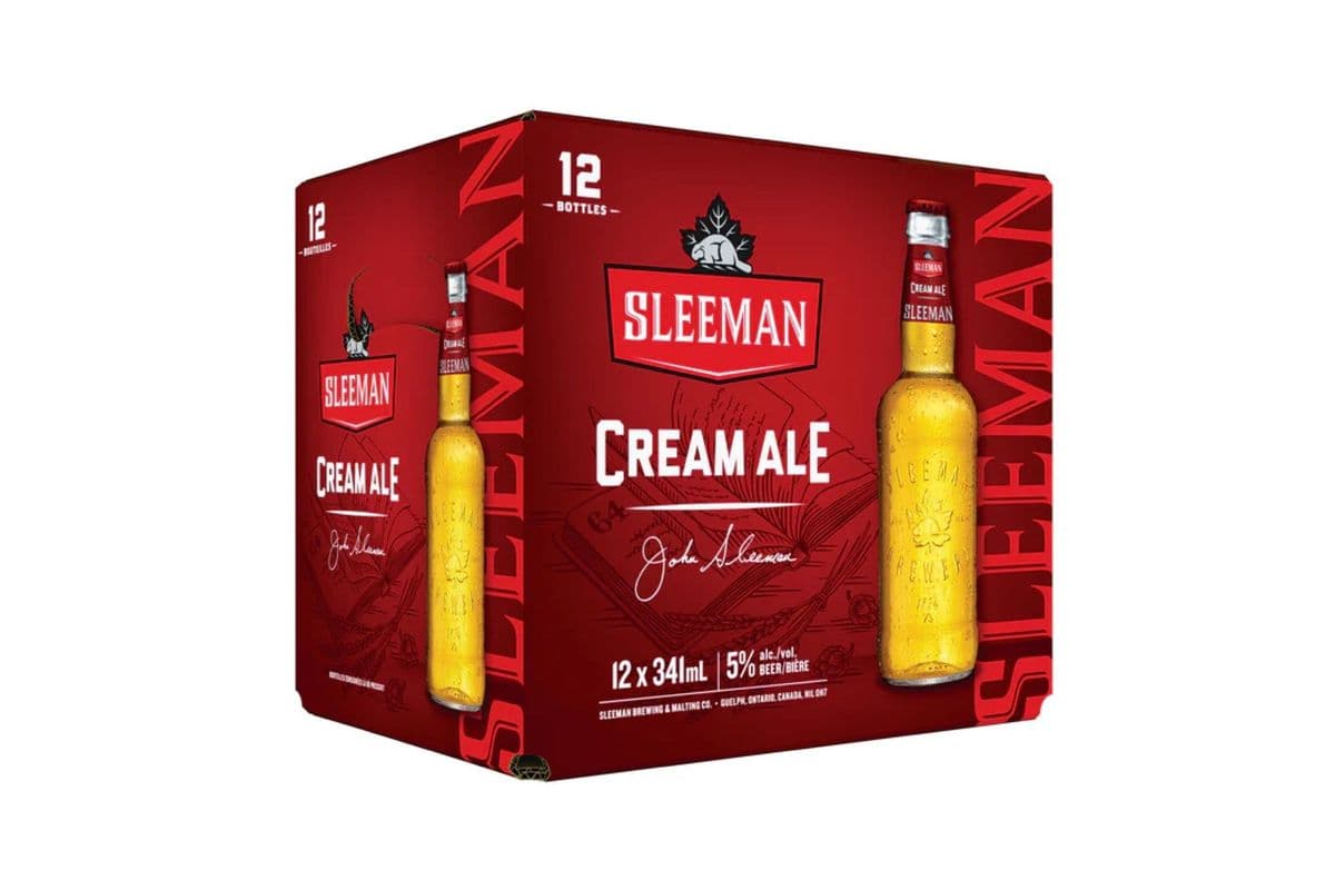 Sleeman Cream Ale (12 x 341ml Bottles)